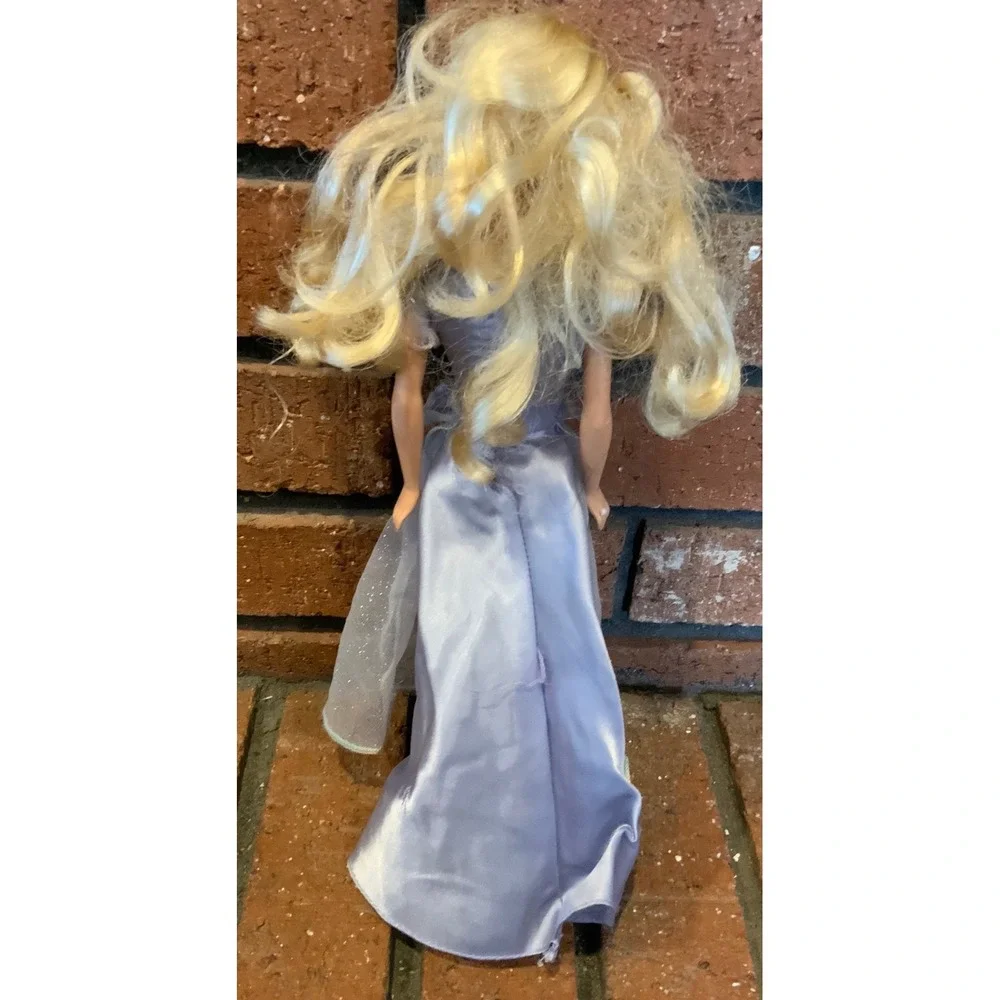 Vintage Barbie Mattel 90s Purple‎ Princess Blonde Hair Blue Eyes
